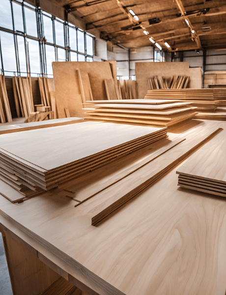 100% Hardwood Plywood